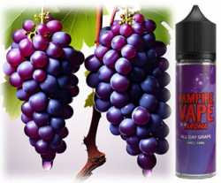All Day Grape Trauben Menthol Vampire Vape Liquid Aroma 14ml in 60ml
