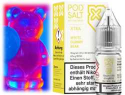 White Gummy Bear Gummibärchen Pod Salt X Nikotinsalz 10ml Liquid