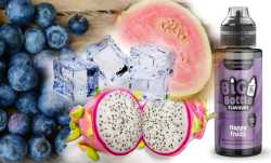 Happy Fruits Drachenfrucht Blaubeeren Guave Frische Bottle 10ml Liquid Aroma in 120 ml Flasche