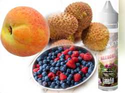 Harmony Litchi Beeren Pfirsich Twelve Monkeys Liquid Aroma 10ml in 60ml