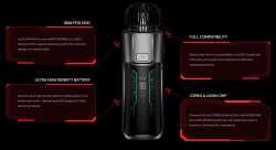 Luxe XR Max Pod Vaporesso 2800mAh bis-zu 80Watt