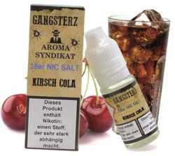 Kirsch Cola Nikotinsalz Liquid Cherry Cola 10ml Gangsterz