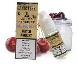 Kirsch Joghurt Gangsterz Nikotinsalz Liquid 10ml