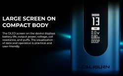 Caliburn X Pod E-Zigarette 20W Uwell Zugschalter Display