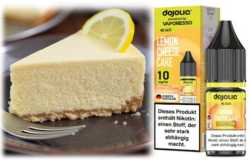 Lemon Cheese Cake Zitronen Käsekuchen Frische Dojoliq Nikotinsalz Liquid 10ml 20mg/ml 10mg/ml
