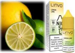 Lemon Lime Zitrone Limette Nikotinsalz Linvo Liquid 20mg Nikotin 10ml