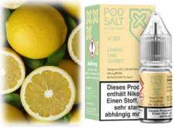 Lemon Lime Sorbet Zitronen Limetten Sorbet Frische Pod Salt X Nikotinsalz 10ml Liquid