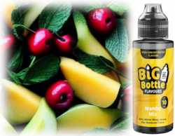 Mambo Mix Kirsche Menthol Ananas Kiwi Melone Mango Birne Big Bottle 10ml Liquid Aroma in 120 ml Flasche