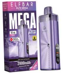 Elfx Mega Kit Pod Elfbar E-Zigarette 32W Zugautomatik MTL RDL