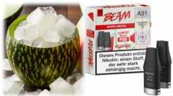 White Melon Melone Menthol Beam Pods Revoltage 2 Stück