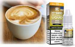 White Coffee Weißer Kaffee Milch Nikotinsalz Hybrid SC Liquid 20mg 10ml​