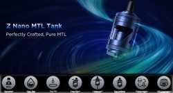 GeekVape Z Nano MTL 26,8mm 4ml Verdampfer 0,8 Ohm 1,2 Ohm Top Filling Air Flow Control