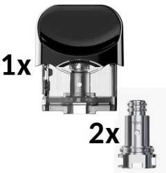 Smok Nord Pod + 2 coils (0,6 + 1,4 Ohm Coil)