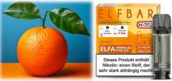 Orange Lemonade Orangen Elfa Pod 2 Stück Elfbar 20mg