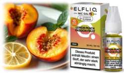 Lemon Peach Passion Fruit  Zitrone Pfirsich Passionsfrucht ELFLIQ Elfbar Nikotinsalz Liquid 10ml