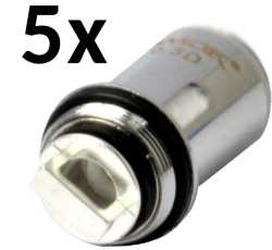 5 x Coil 0,3 Ohm für Vape Pen 22 SMOK Core