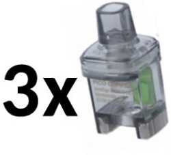3 x Pico Compaq Pods  eLeaf  3,8ml Side Filling ohne Coil durchsichtig