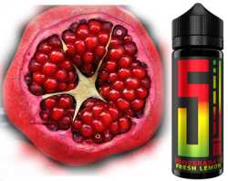 Granatapfel Zitrone (Pomegranate Fresh Lemon) 5 Element Aroma von Vovan 10ml in 120ml Flasche