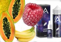  Radon Reborn Aroma von Antimatter 10ml in 120ml Flasche (Himbeere Banane Papaya)