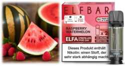 Raspberry Watermelon Himbeeren Wassermelone Elfa Pod 2 Stück Elfbar 20mg