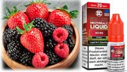 Erdbeeren Himbeeren Brombeeren Red Mix Red Line Nikotinsalz SC Liquid 10ml