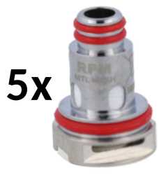 5 x RPM Triple Coil 0,6 Ohm Smok für RPM40, RPM Standard Pozz, Fetch Mini RPM Pod