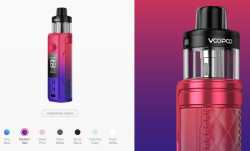 VooPoo Drag S2 2500mAh 5-60-Watt TFT Display
