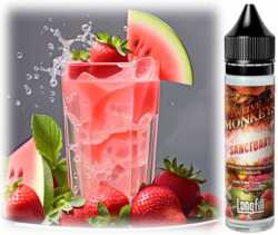 Sanctuary Pfirsich Wassermelone Erdbeere Twelve Monkeys Liquid Aroma 10ml in 60ml