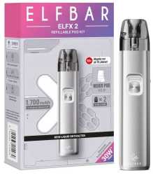 Preview: Elfx 2 Kit Pod E-Zigarette  Elfbar 1700mAh 2ml 30W MTL RDL