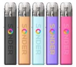 Sonder Q2 30W GeekVape Pod 3,0ml 0,8 Ohm 1350mAh 120,3 x 23,7 mm