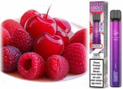 Strawberry Raspberry Cherry Kirsche Erdbeere Himbeere  ElfBar 600 V2 Einweg Ezigarette