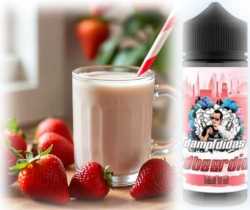 Erdbeeren Milchshake Dampfdidas 10ml Liquid Aroma in 120ml Erdbeerdidas