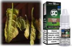Strong Gold Tabak SC Liquid 10ml Dunkler Tabak (Tabak + Frucht + Holz)