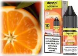 Ten Tangerines Mandarine Frische Dojoliq Nikotinsalz Liquid 10ml 20mg/ml 10mg/ml
