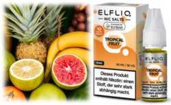 Tropical Fruit exotische Früchte ELFLIQ Elfbar Nikotinsalz Liquid 10ml