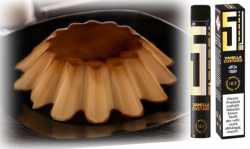 Vanilla Custard 5EL Vanille Creme Pudding Einweg E-Zigarette 16mg 0mg Shisha