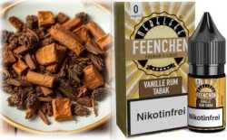 Vanille Rum Tabak 10ml Nebelfee Nikotinsalz Liquid 10mg/ml 20mg/ml nikotinfrei