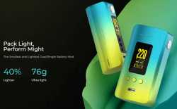 Gen 200 Akkuträger +  iTank Verdampfer E-Zigaretten Set 5ml 220W Vaporesso benötigt 2 x 18650