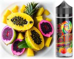 Tropical Kirschlolli Aroma 20ml in 120ml Bamberger Dampferlädla Lädla Juice Lolli Ananas Mango Maracuja Drachenfrucht