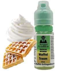 Waffeln, Schlagsahne: Waffeltraum Aroma 10ml von Syndikat Aroma 5 bis 10%