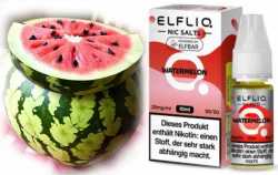 Watermelon Wassermelone ELFLIQ Elfbar Nikotinsalz Liquid 10ml
