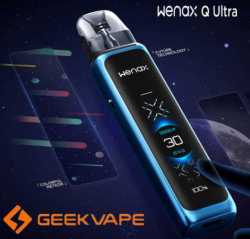 Wenax Q Ultra 30W Geekvape 1300mAh max. 30 Watt 3,0ml Wrist Wake Funktion