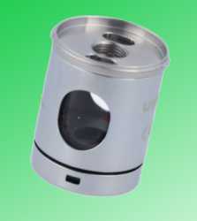 Whirl S Pod Tank 2ml Uwell Edelstahl Glastank Quartz