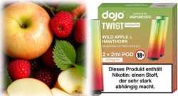 Wild Apple Hawthorn Apfel Beeren 20mg Vaporesso Dojo Twist Pod 2 Stück