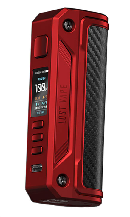 Thelema Solo Akkuträger 100W TC Lost Vape benötigt 1 x 21700 Akku