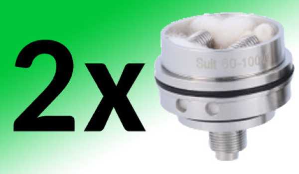 2 x Innovator Coil Ersatzverdampfer E-Shisha E-Hookah 0,30 Ohm Kangerm