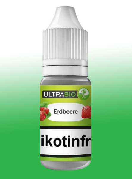 Erdbeere U.Bio Liquid 10ml fruchtig süß 0, 3, 6 oder 12mg Nikotin