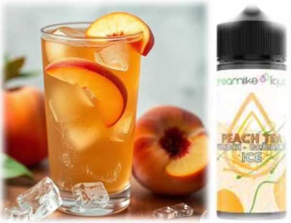 Peach Tea Ice kühler Eistee Dreamlike Liquids Shake and Vape Aroma 10ml/120ml