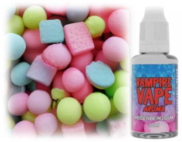 Heisenberg Gum Beeren Menthol Kaugummi Aroma 30ml von Vampire Vape