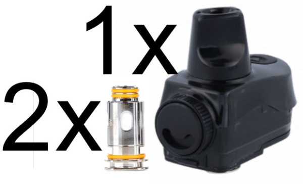 Geekvape Pod für Aegis Boost Plus  + 0,4 Ohm Coil + 0,6 Ohm Coil  + Mundstück